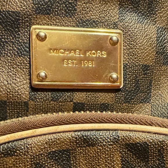 USED MICHAEL KORS Logo Backpack - Picture 4 of 10
